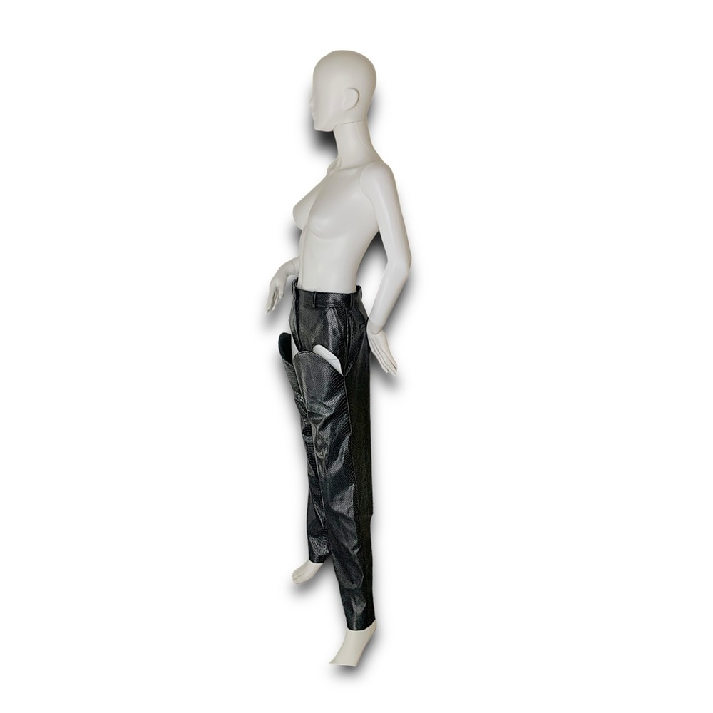 Y/PROJECT Embossed Cut-Out Pants - Picture 7 of 15